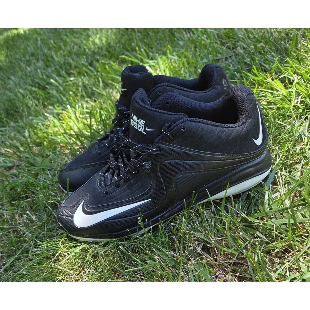 Nike Zoom Mike Trout 3 Baseball Cleats Mens Size 8.5 Black 856503-011